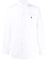 Polo Ralph Lauren Logo Embroidered Slim Fit Shirt