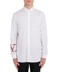 Valentino Logo Graphic Slim Fit Shirt
