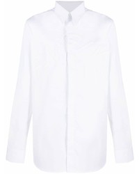 Givenchy Logo Patch Long Sleeve Shirt
