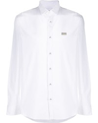 Philipp Plein Logo Plaque Long Sleeve Shirt