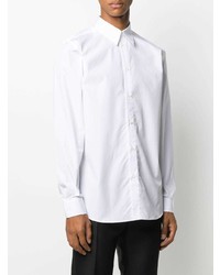 Givenchy Logo Print Button Up Shirt