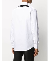 Givenchy Logo Print Button Up Shirt