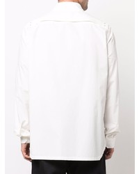 Rick Owens Logo Print Cotton Shirt