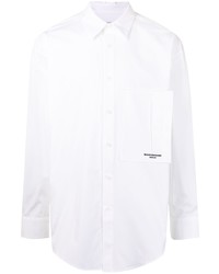 Wooyoungmi Logo Print Cotton Shirt