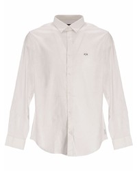 Armani Exchange Logo Print Cotton Shirt