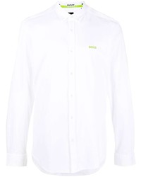 BOSS Logo Print Long Sleeved Shirt