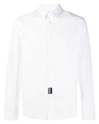 VERSACE JEANS COUTURE Logo Printed Buttoned Shirt