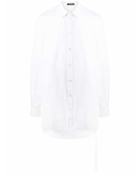 Ann Demeulemeester Long Line Button Up Shirt