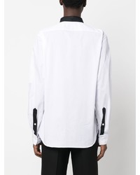 Les Hommes Long Sleeve Button Fastening Shirt