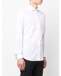 Canali Long Sleeve Cotton Shirt
