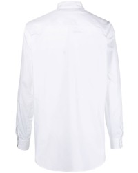 Isabel Benenato Long Sleeve Cotton Shirt