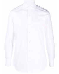 Finamore 1925 Napoli Long Sleeve Cotton Shirt