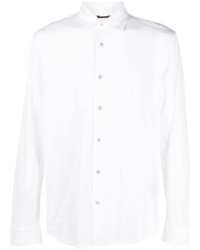 Moorer Long Sleeve Cotton Shirt