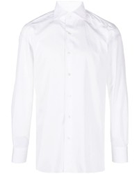 Finamore 1925 Napoli Long Sleeve Cotton Shirt