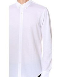 Club Monaco Long Sleeve Knit Shirt