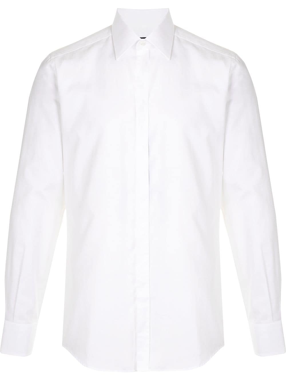 Dolce & Gabbana Long Sleeve Rear Pleat Shirt, $595 | farfetch.com ...