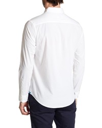 Original Penguin Long Sleeve Solid Slim Fit Shirt