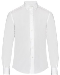 Lanvin Long Sleeved Cotton Poplin Shirt