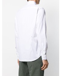 Fay Long Sleeved Cotton Shirt