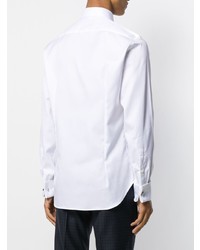 Canali Long Sleeved Cotton Shirt