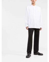 Balmain Long Sleeved Cotton Shirt