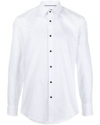 BOSS Long Sleeved Cotton Shirt