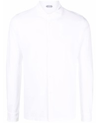 Zanone Long Sleeved Cotton Shirt
