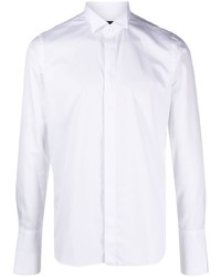 Tagliatore Long Sleeved Cotton Shirt