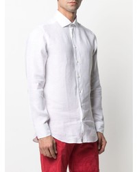 Etro Long Sleeved Hemp Shirt