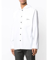 Kenzo Long Sleeved Hooded Shirt