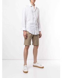 Giorgio Armani Long Sleeved Plain Shirt