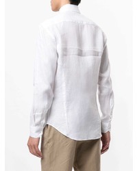 Giorgio Armani Long Sleeved Plain Shirt