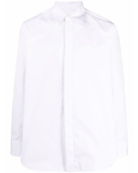 Jil Sander Long Sleeved White Shirt