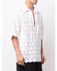 Valentino Macram Style Tunic Shirt