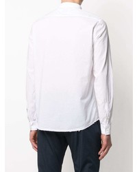 Dondup Mandarin Collar Cotton Shirt