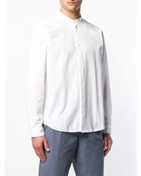 Folk Mandarin Collar Shirt