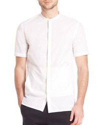 Helmut Lang Mandarin Collar Shirt