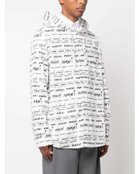 Marni Mega  Cotton Hooded Shirt