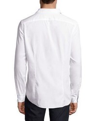 Michael Kors Michl Kors Solid Long Sleeve Shirt