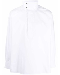 Givenchy Mock Neck Collar Long Sleeve Shirt