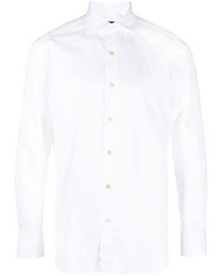 Finamore 1925 Napoli Napoli Long Sleeve Cotton Shirt