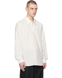 Acne Studios Off White Button Shirt