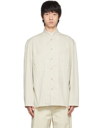 Lemaire Off White Cotton Shirt