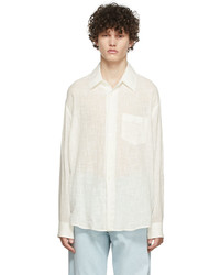 Our Legacy Off White Cotton Shirt