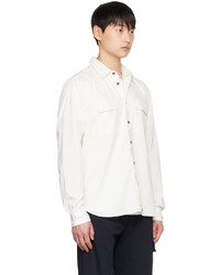 C.P. Company Off White Long Sleeve Shirt