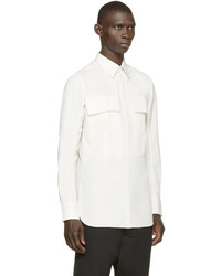 Song For The Mute Off White Military Pocket Shirt