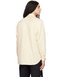 King & Tuckfield Off White Patch Pocket Shirt