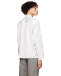 SAGE NATION Off White Takeshi Long Sleeve Shirt