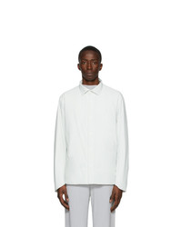 Descente Allterrain Off White Titanium Thermo Insulated Long Sleeve Shirt