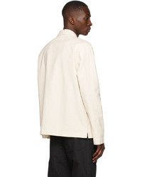 Mhl By Margaret Howell Off White Utility Shirt